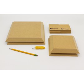 Square Dinner Plate Pottery Form Set